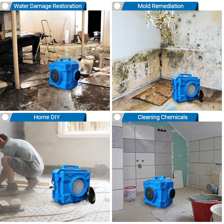 AF500 HEPA Air Scrubber for Construction Wholesale Preair